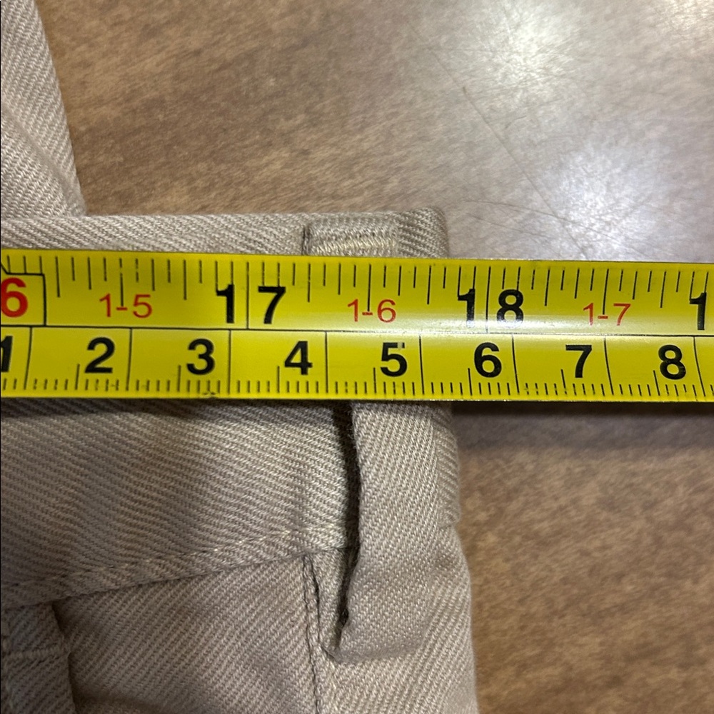 Peter Millar Crown Pilot Twill Trousers Flat Front Khaki Pants Size 35 
Z - Picture 9 of 13